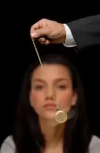 The use of a pendulum is a common metaphor for a traditional hypnotic induction. 